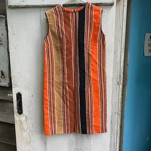 Vintage 1960's Linen Dress